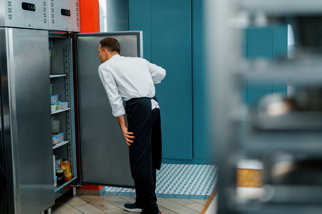 professional kitchen fridge