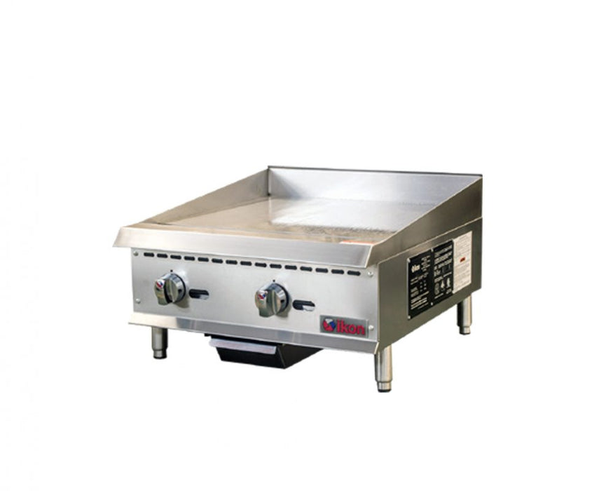 IKON ITG-24 Thermostat Control Griddles - 24"