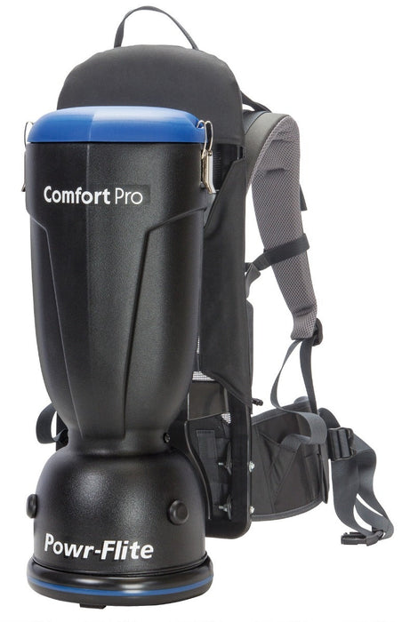 POWR-FLITE PREMIUM COMFORT PRO BACKPACK VACUUM - 10 Quart