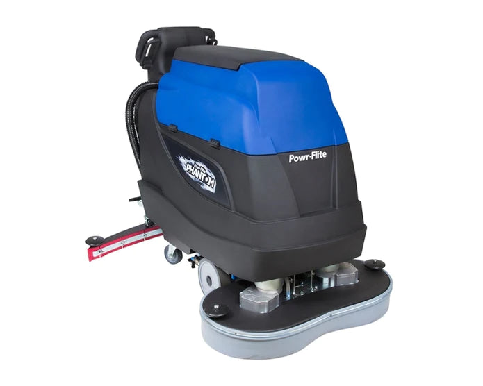 POWR-FLITE PHANTOM TRACTION - Drive Scrubber 32"